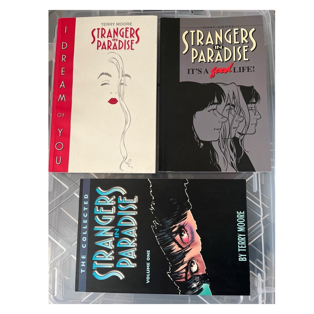 Terry Moore’s Strangers in Paradise books